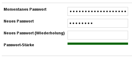 password strength 100%