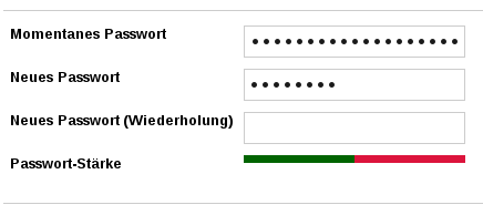 password strength 50%